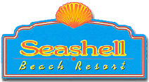 Seashell beach resort logo